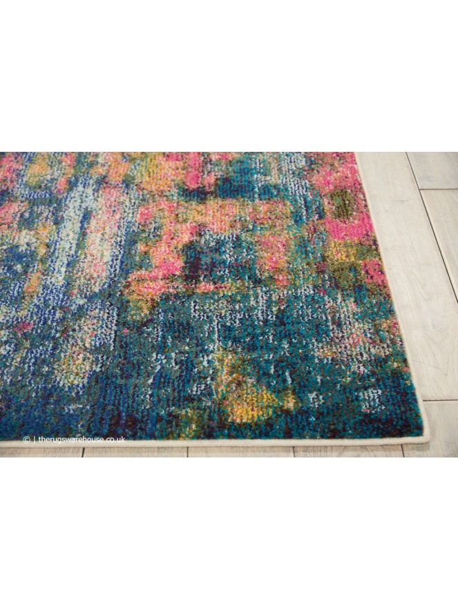 Celestial Blue Multi Rug - 3