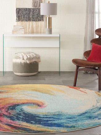 Celestial Waves Circle