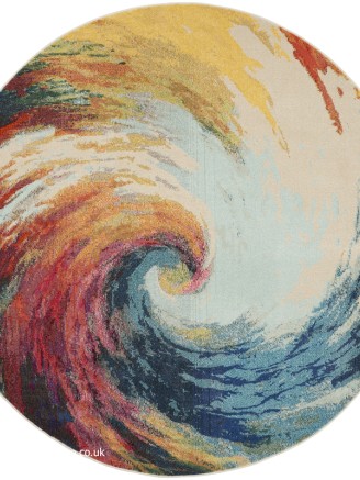 Celestial Waves Circle