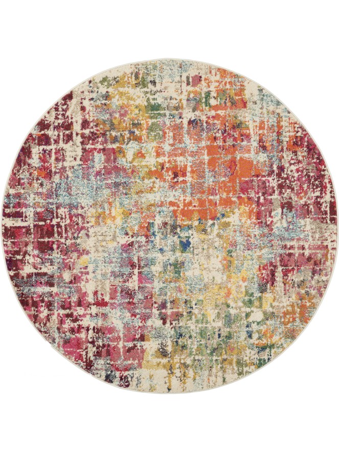 Celestial Palette Circle Rug - 5