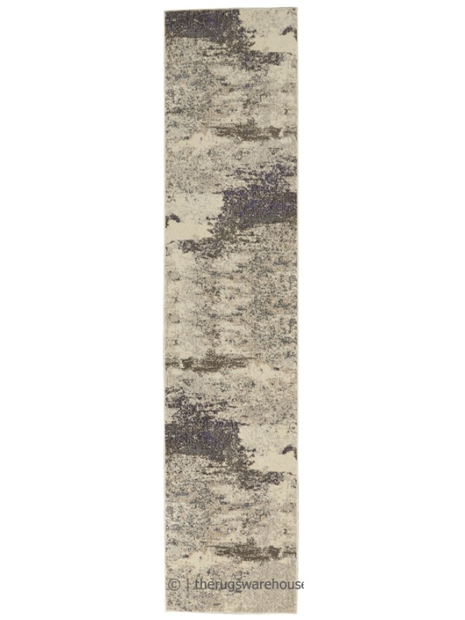 Celestial Ivory Grey Runner - 8