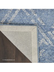 Venosa Blue Ivory Rug - Thumbnail - 5