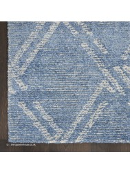 Venosa Blue Ivory Rug - Thumbnail - 6