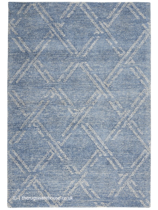 Venosa Blue Ivory Rug - 8