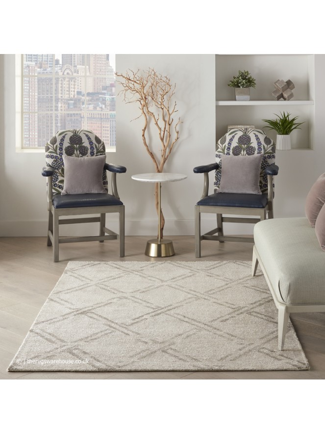 Venosa Ivory Grey Rug - 2