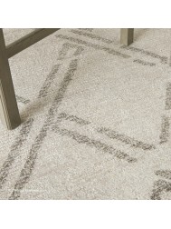 Venosa Ivory Grey Rug - Thumbnail - 3