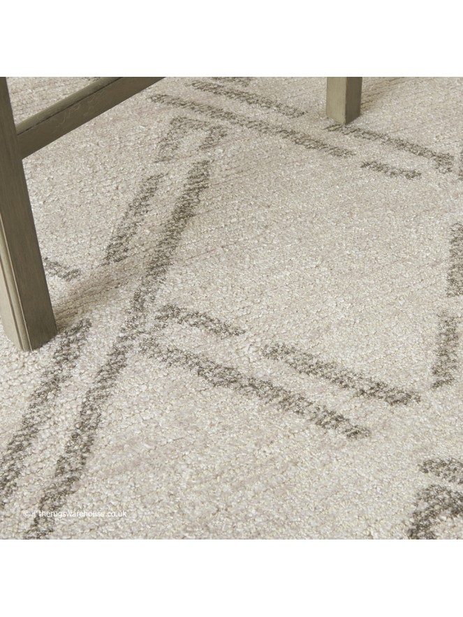 Venosa Ivory Grey Rug - 3