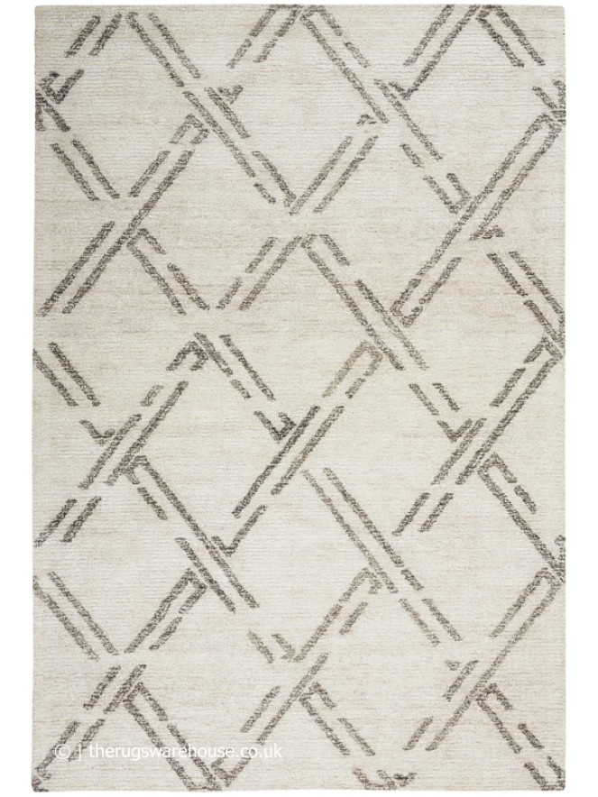 Venosa Ivory Grey Rug - 8