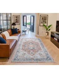 Heritage Rust Blue Rug - Thumbnail - 2