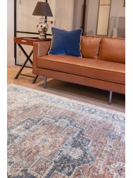 Heritage Rust Blue Rug - Thumbnail - 3