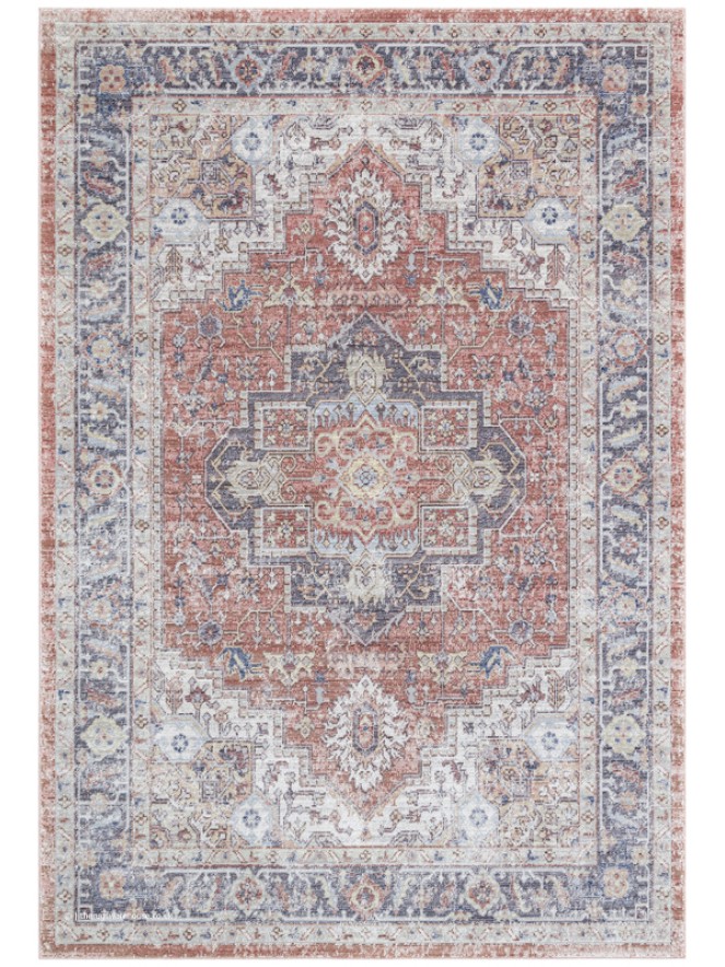 Heritage Rust Blue Rug - 8