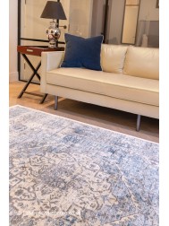 Heritage Ivory Blue Rug - Thumbnail - 3