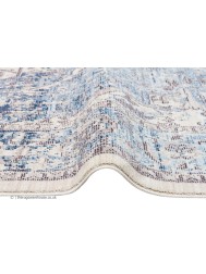 Heritage Ivory Blue Rug - Thumbnail - 5