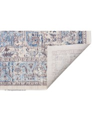 Heritage Ivory Blue Rug - Thumbnail - 6