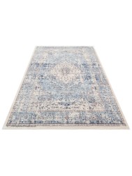 Heritage Ivory Blue Rug - Thumbnail - 7