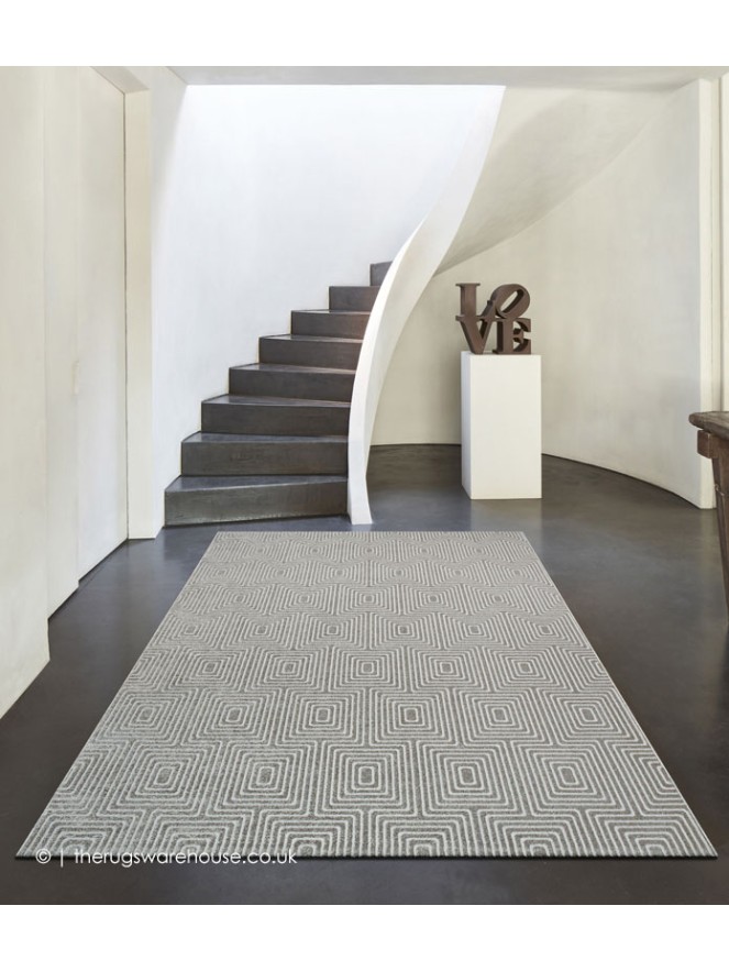 Belgrave Grey Mix Rug - 2