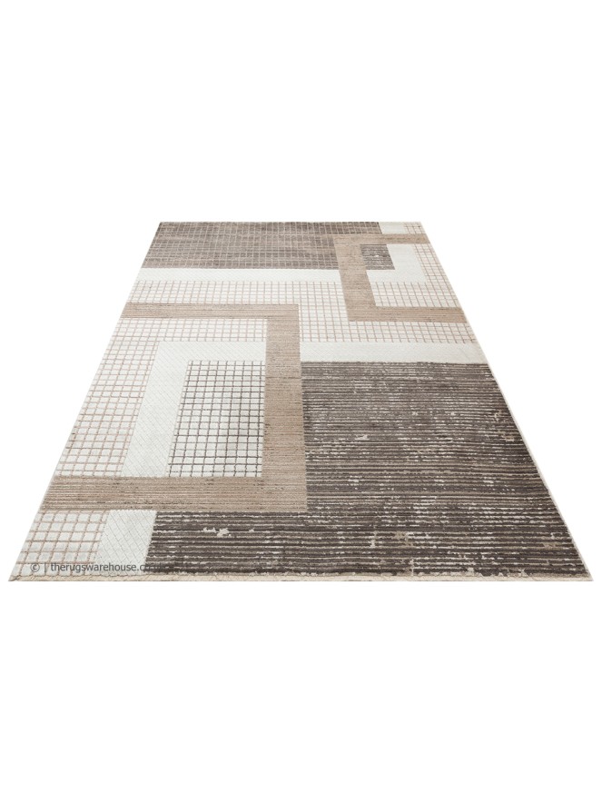 Onyx Smokey Quartz Brown Rug - 7