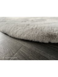 Heavenly Silver Circle Rug - Thumbnail - 4