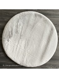 Heavenly Silver Circle Rug - Thumbnail - 8