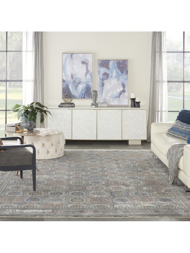 Starry Nights Grey Rug - 2