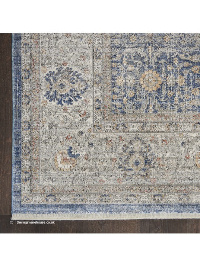 Starry Nights Light Blue Rug - 5