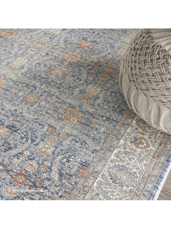 Starry Nights Light Blue Rug - 7