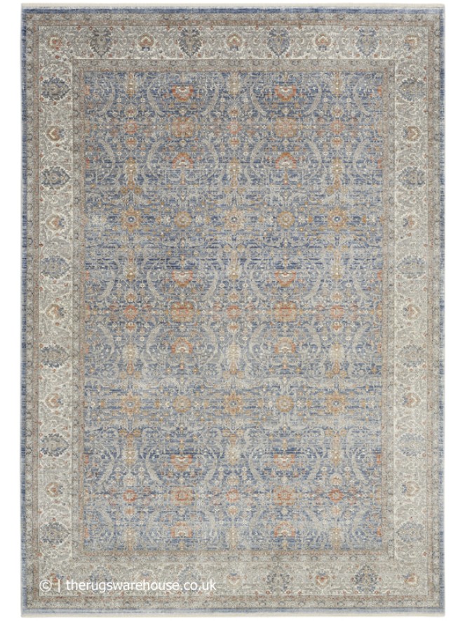 Starry Nights Light Blue Rug - 8