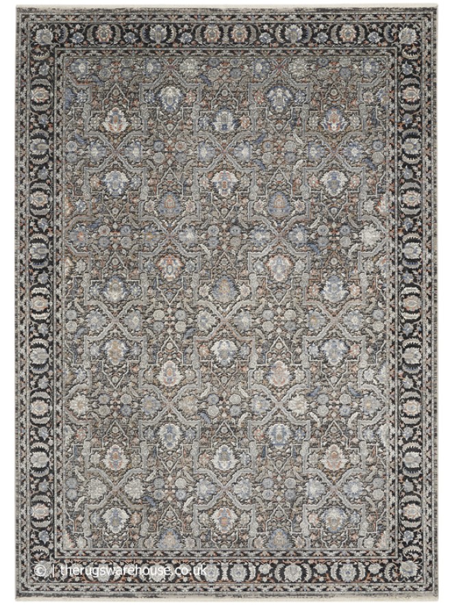 Starry Nights Grey Navy Rug - 8