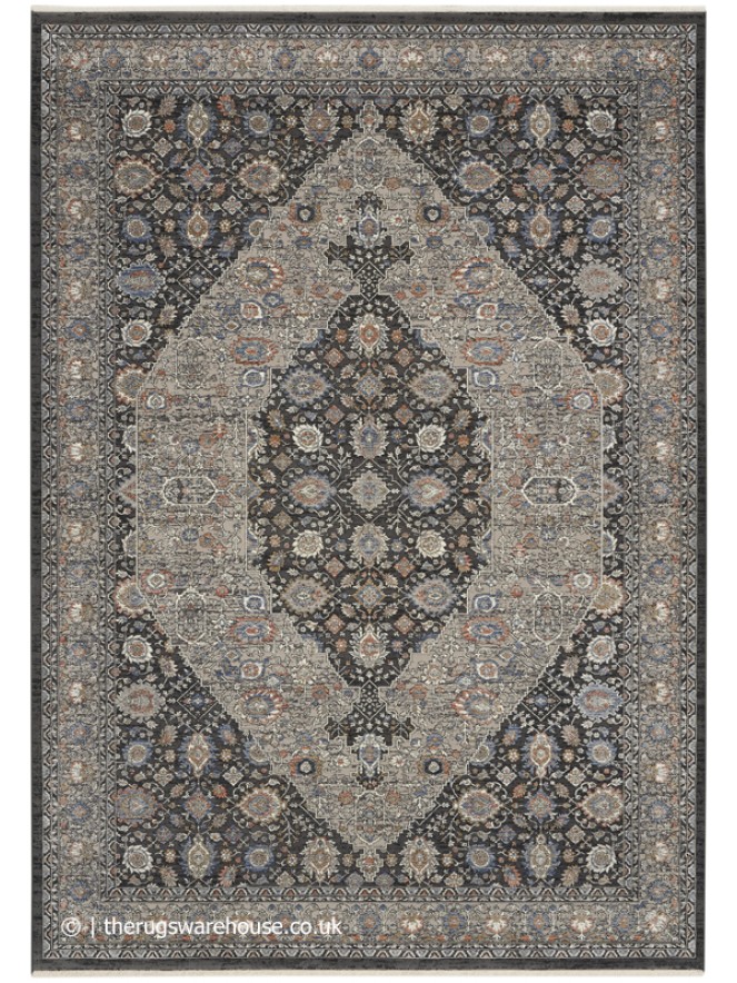 Starry Nights Grey Blue Rug - 8