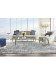 Ellora Blue Rug - Thumbnail - 8