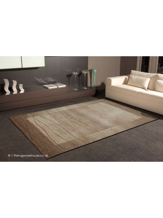 Lineo Light Brown Rug - 2