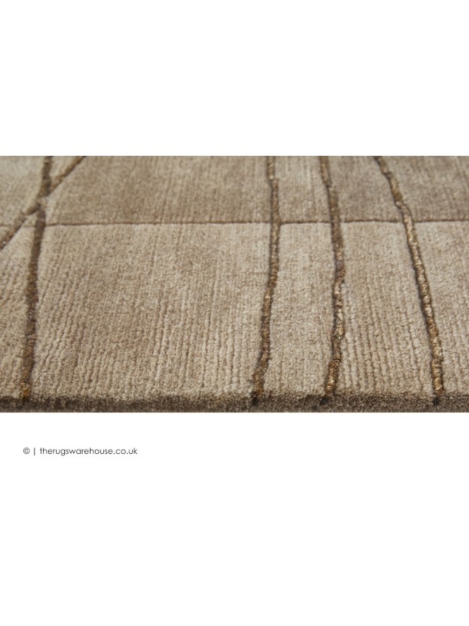 Lineo Light Brown Rug - 4