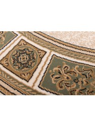 Piero Ivory Green Circle Rug - Thumbnail - 6