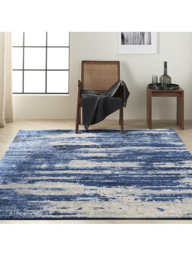 Riverflow Blue Grey Rug - 3