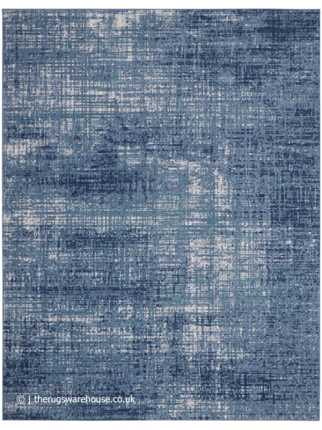 Riverflow Teal Ivory Rug - 6