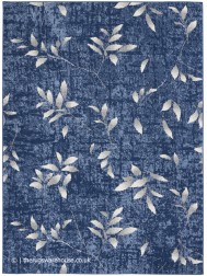 Riverflow Navy Ivory Rug - Thumbnail - 5