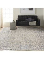 Riverflow Beige Grey Rug - Thumbnail - 3