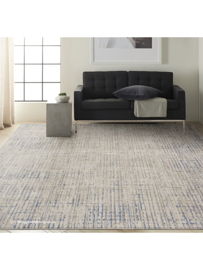 Riverflow Beige Grey Rug - 3