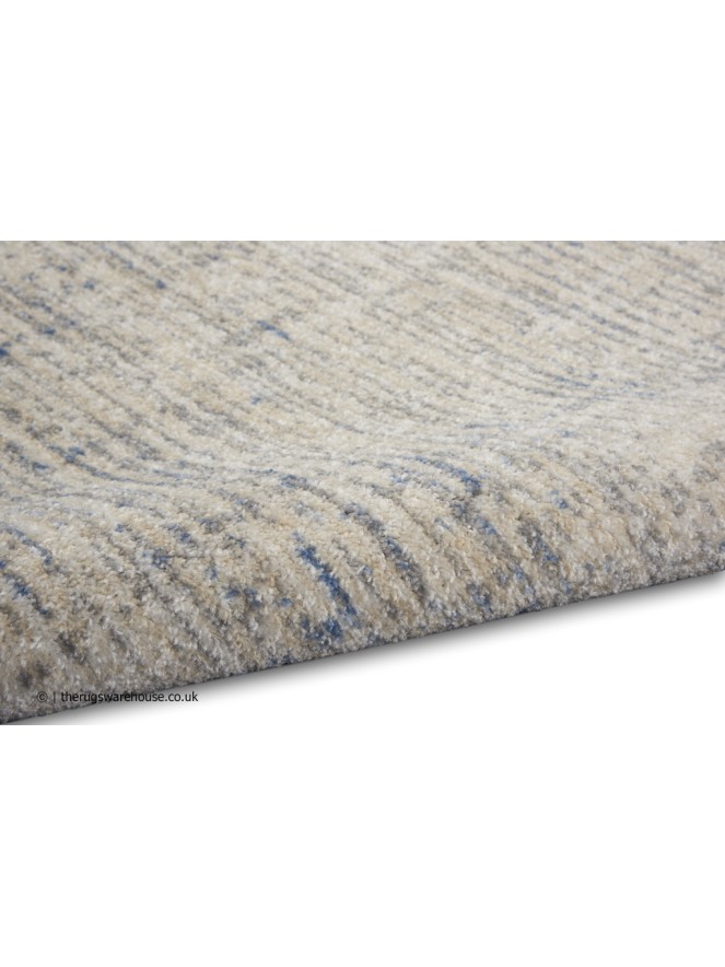 Riverflow Beige Grey Rug - 4