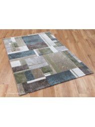 Devota Blue Mix Rug - Thumbnail - 3