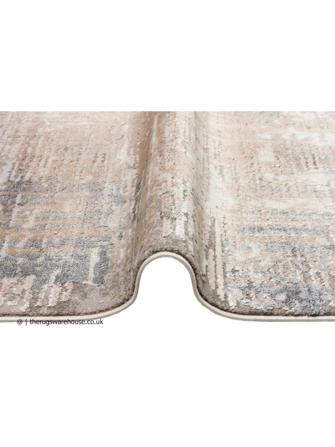 Luzon Distressed Taupe Mix Rug - 4