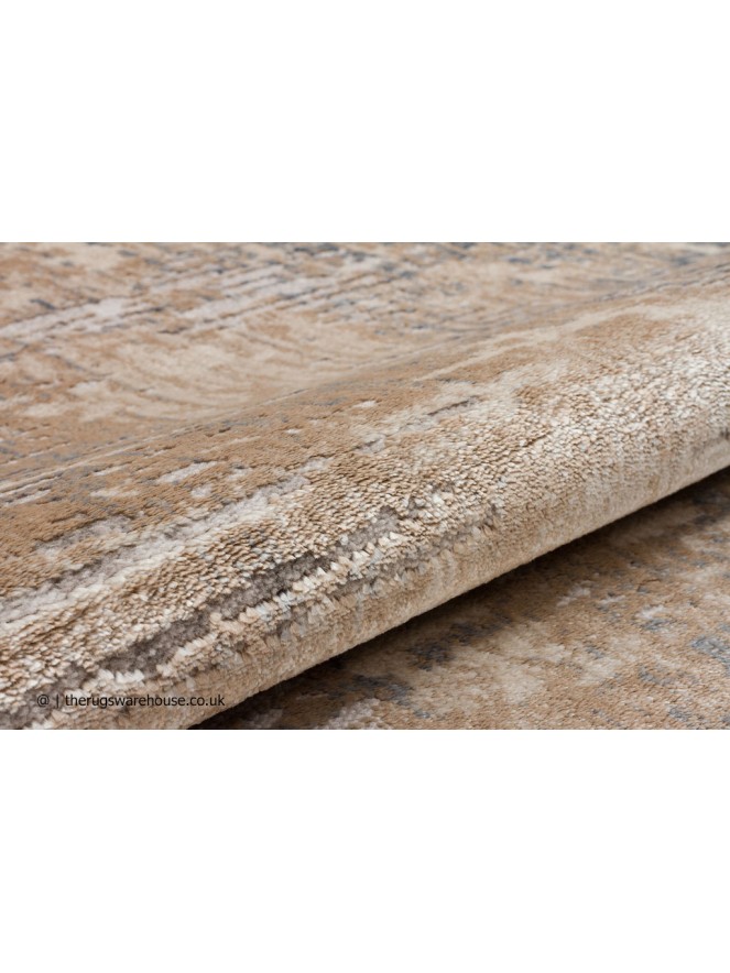 Luzon Distressed Taupe Mix Rug - 5