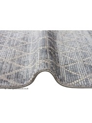 Luzon Geo Blue Rug - Thumbnail - 4