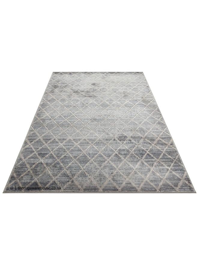 Luzon Geo Blue Rug - 6