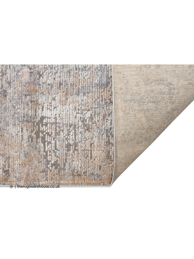 Luzon Abstract Blue Taupe Runner - 3