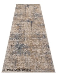 Luzon Distressed Taupe Mix Runner - Thumbnail - 6