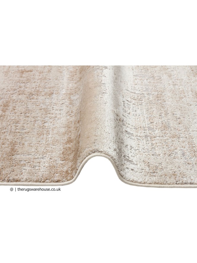 Luzon Distressed Ivory Taupe Runner - 4