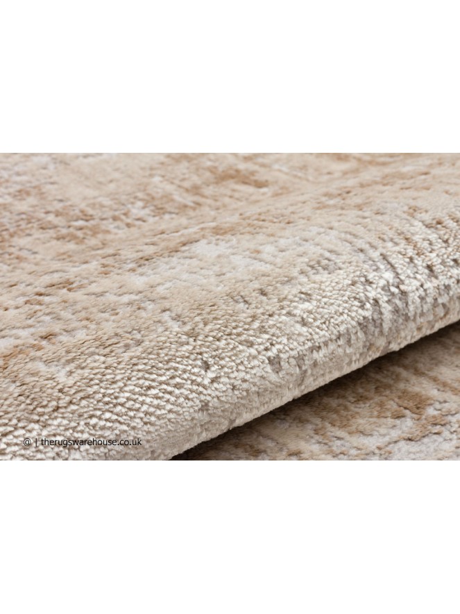 Luzon Distressed Ivory Taupe Runner - 5