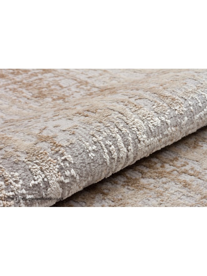 Luzon Distressed Ivory Grey Runner - 5