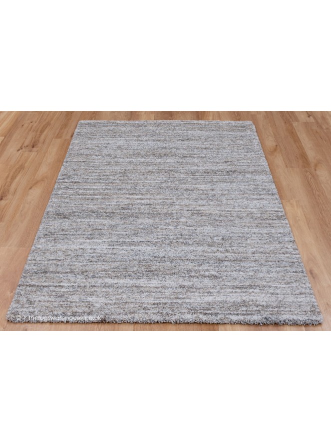 Dunya Beige Silver Rug - 2